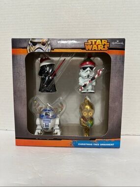 Hallmark Star Wars Ornament Set Collectible NIP